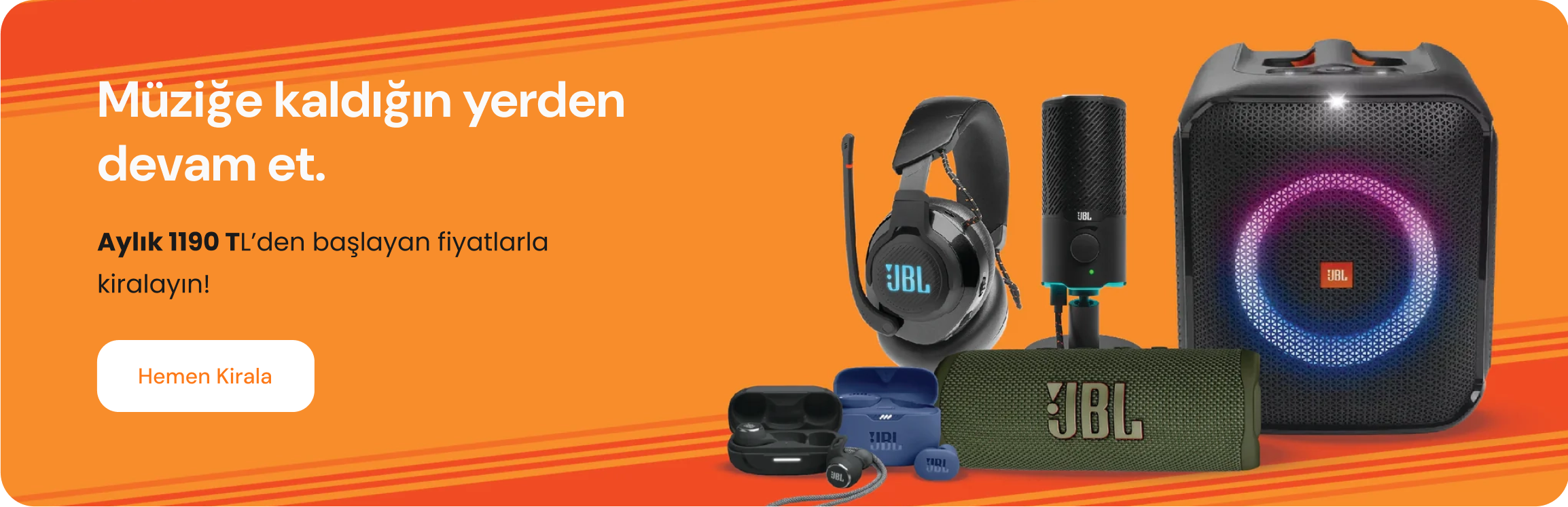 En Yeni Müzik Aletlerini Kiralayın!