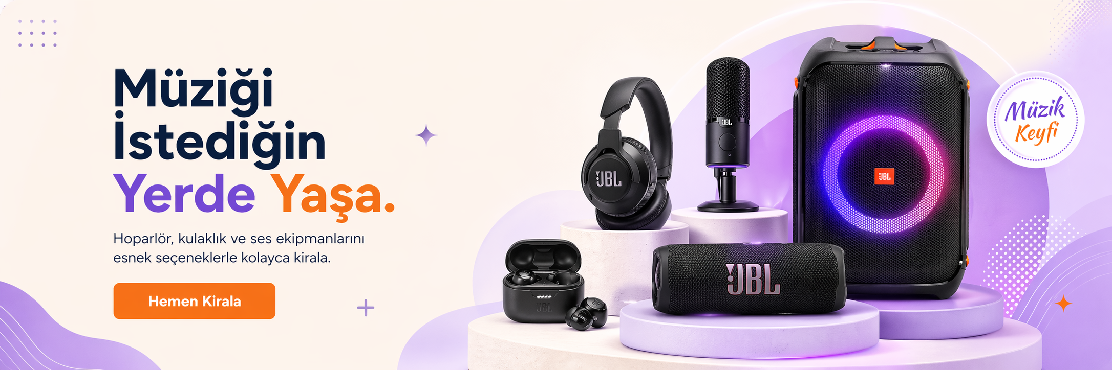 En Yeni Müzik Aletlerini Kiralayın!